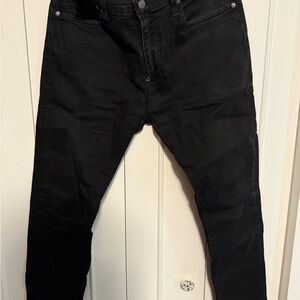 Levi's Men's Dark Black Skinny Jeans